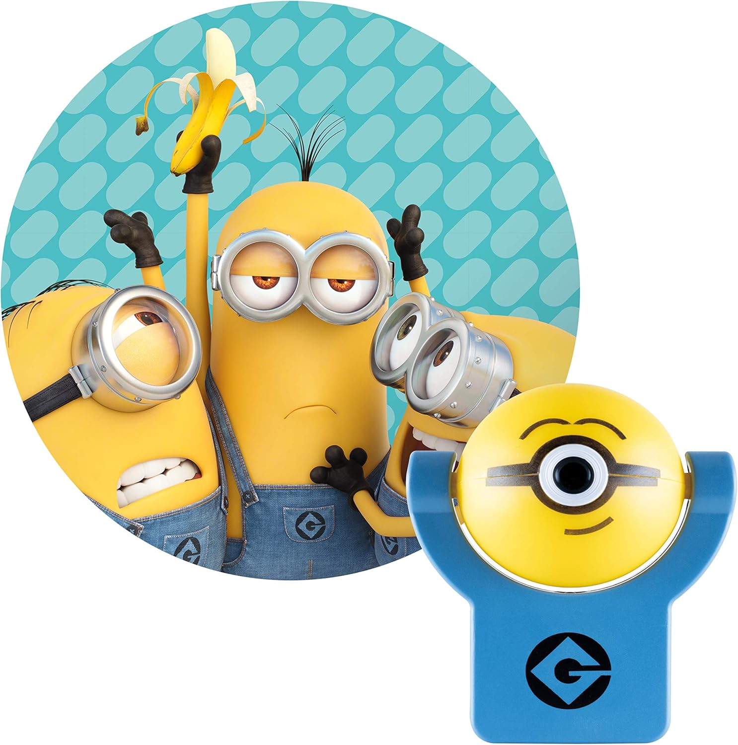 Projectables Minions LED Night Light, Plug-In, Light Sensing, 42029