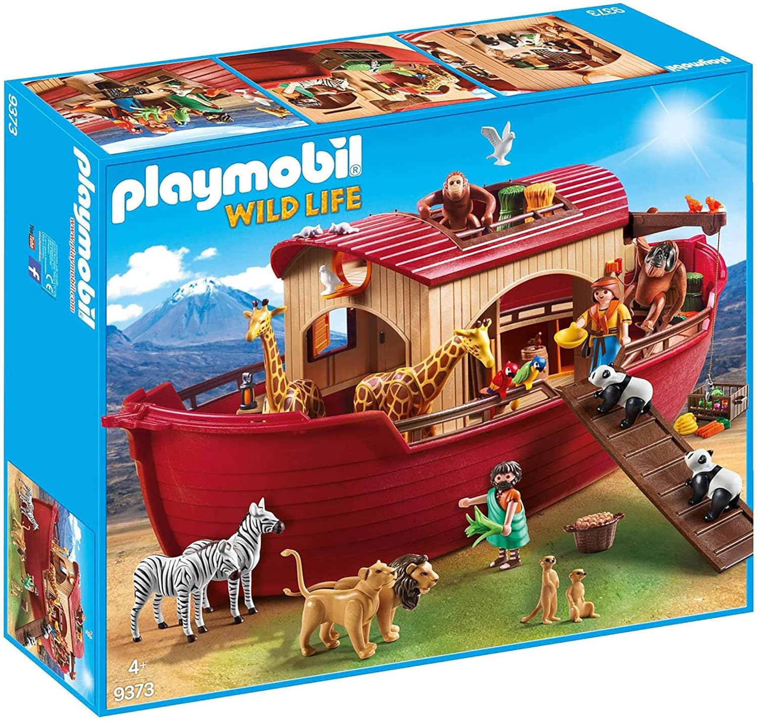 Multicolor Playmobil Noah's Ark with Figures and Animals