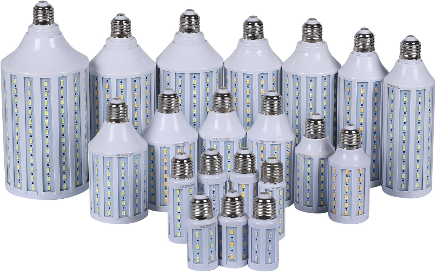 LED Corn Light Bulb 150W Equivalent 6000K Daylight White 2600 Lumens