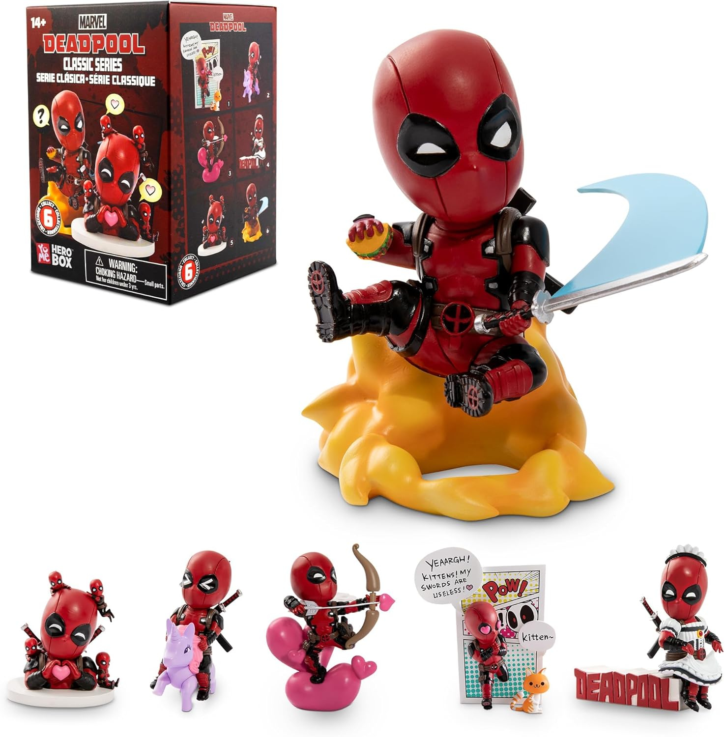 YuMe Hero Box Deadpool - Classic Series (1 Pack)