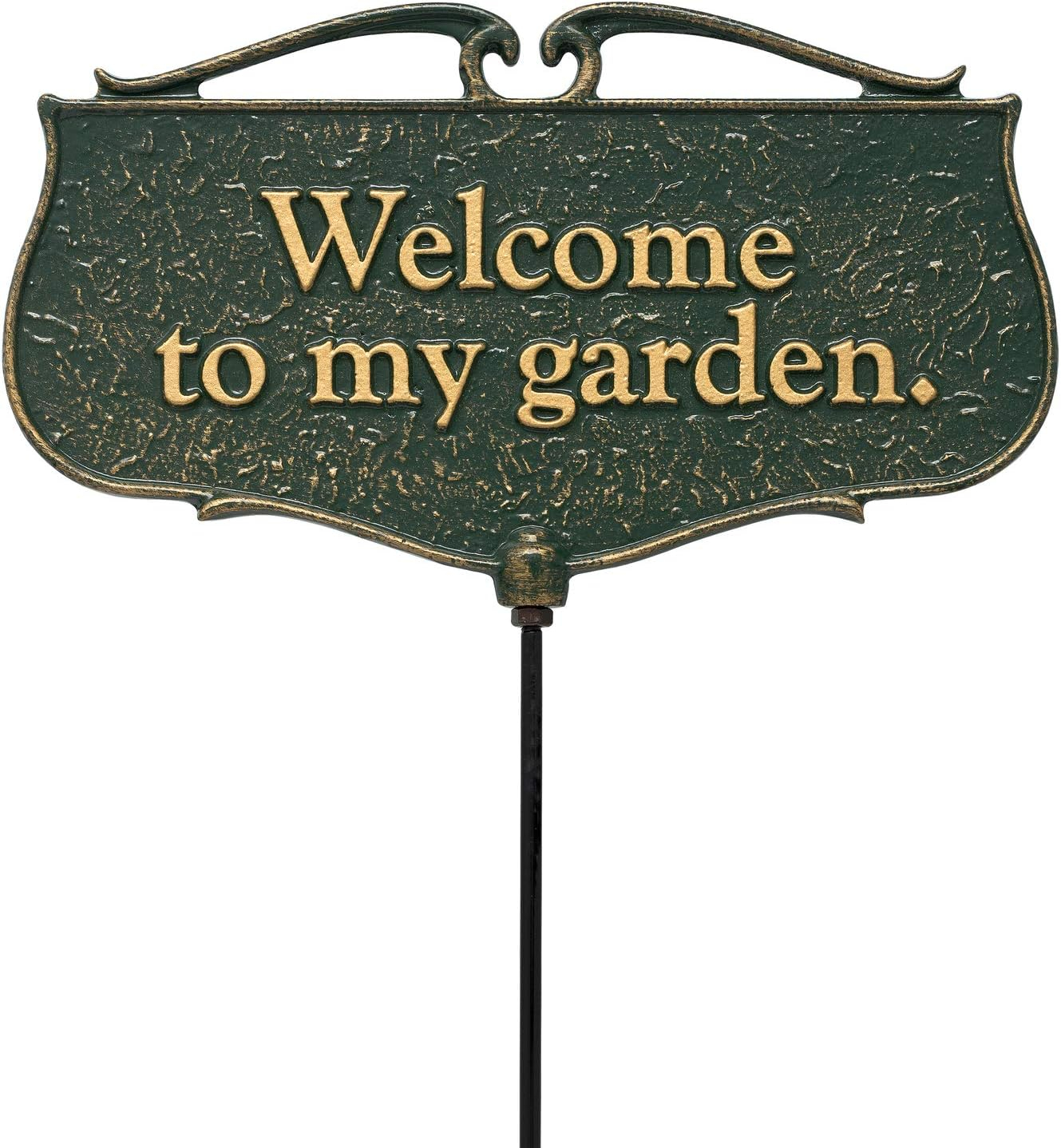 Flora & Fauna Welcome to My Garden Poem Garden Sign