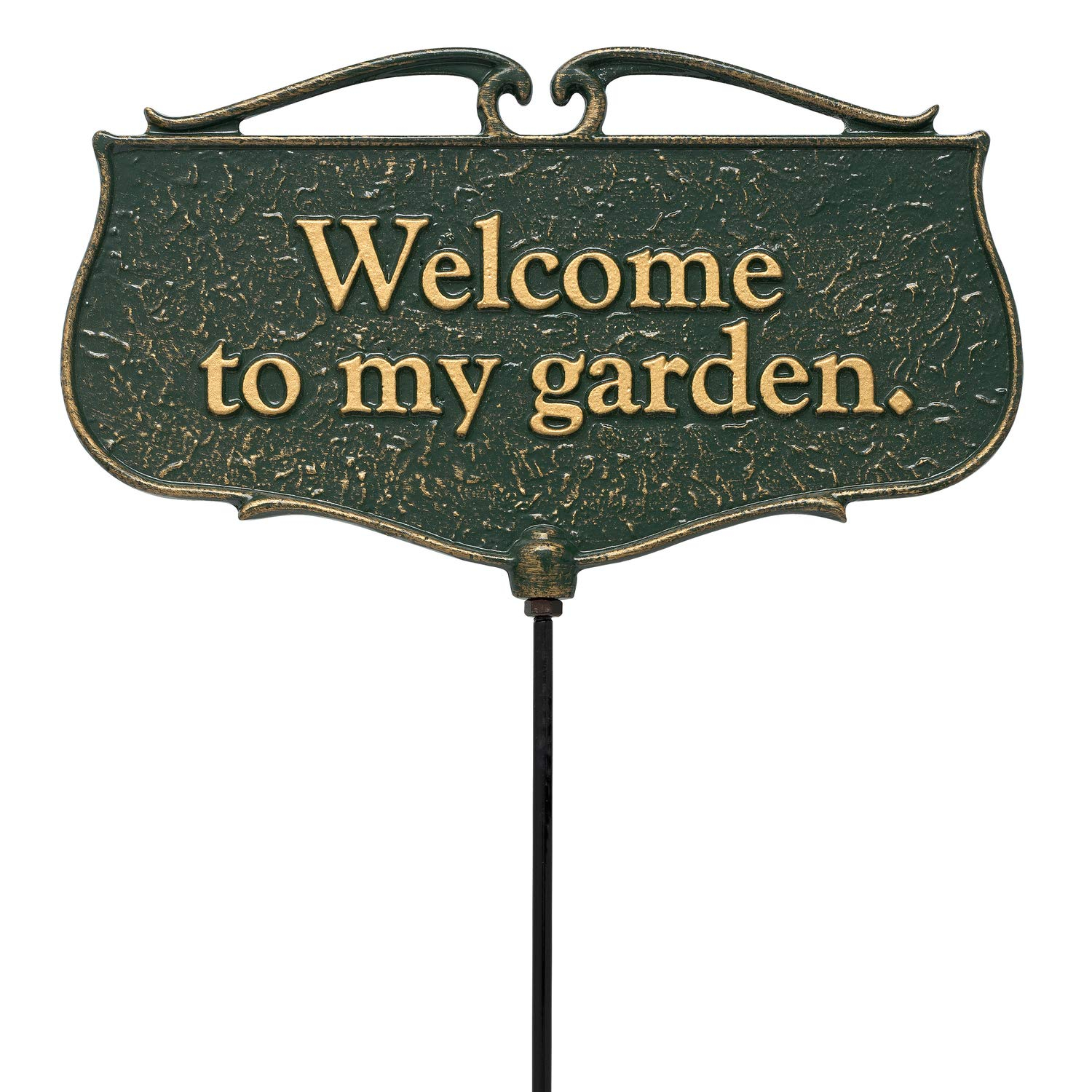 Flora & Fauna Welcome to My Garden Poem Garden Sign