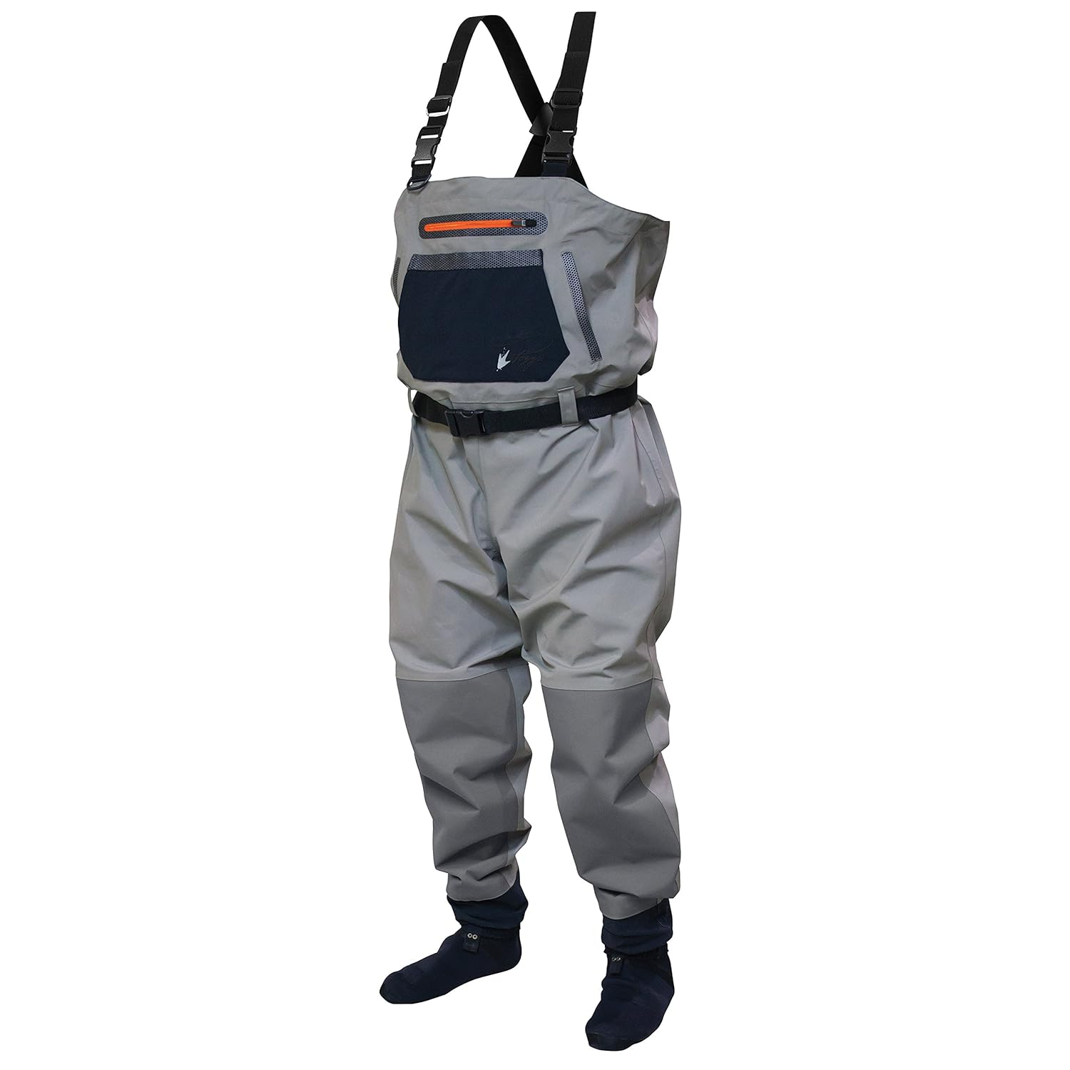 Frogg Toggs Sierran Reinforced Nylon Breathable Stockingfoot Wader | Slate / Gray | Size XL