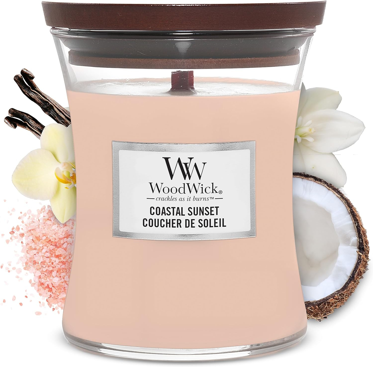 WoodWick - Coastal Sunset Medium Jar Candle