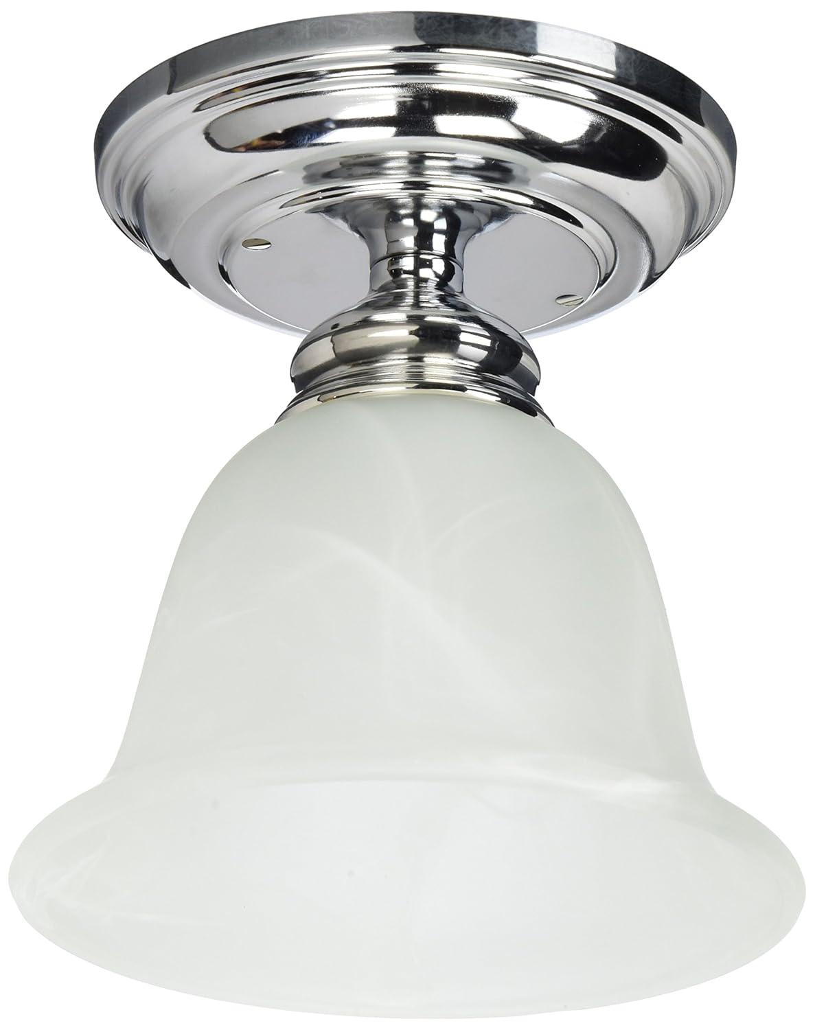 Livex Lighting Essex 1 - Light Flush Mount in  Polished Chrome