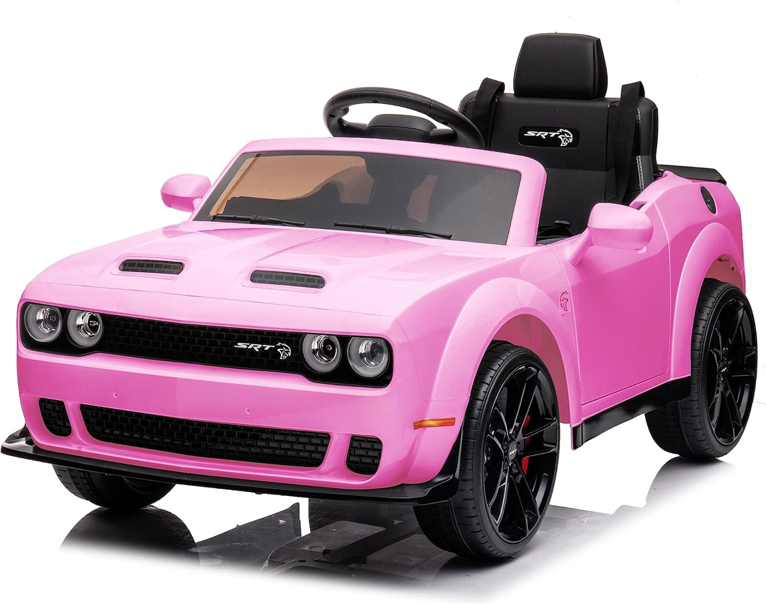 Best Ride On Cars DODGE Challenger 12V Pink