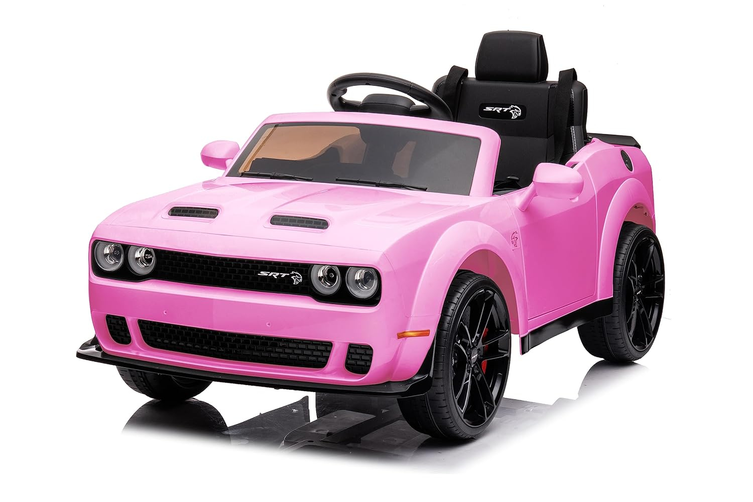 Best Ride On Cars DODGE Challenger 12V Pink