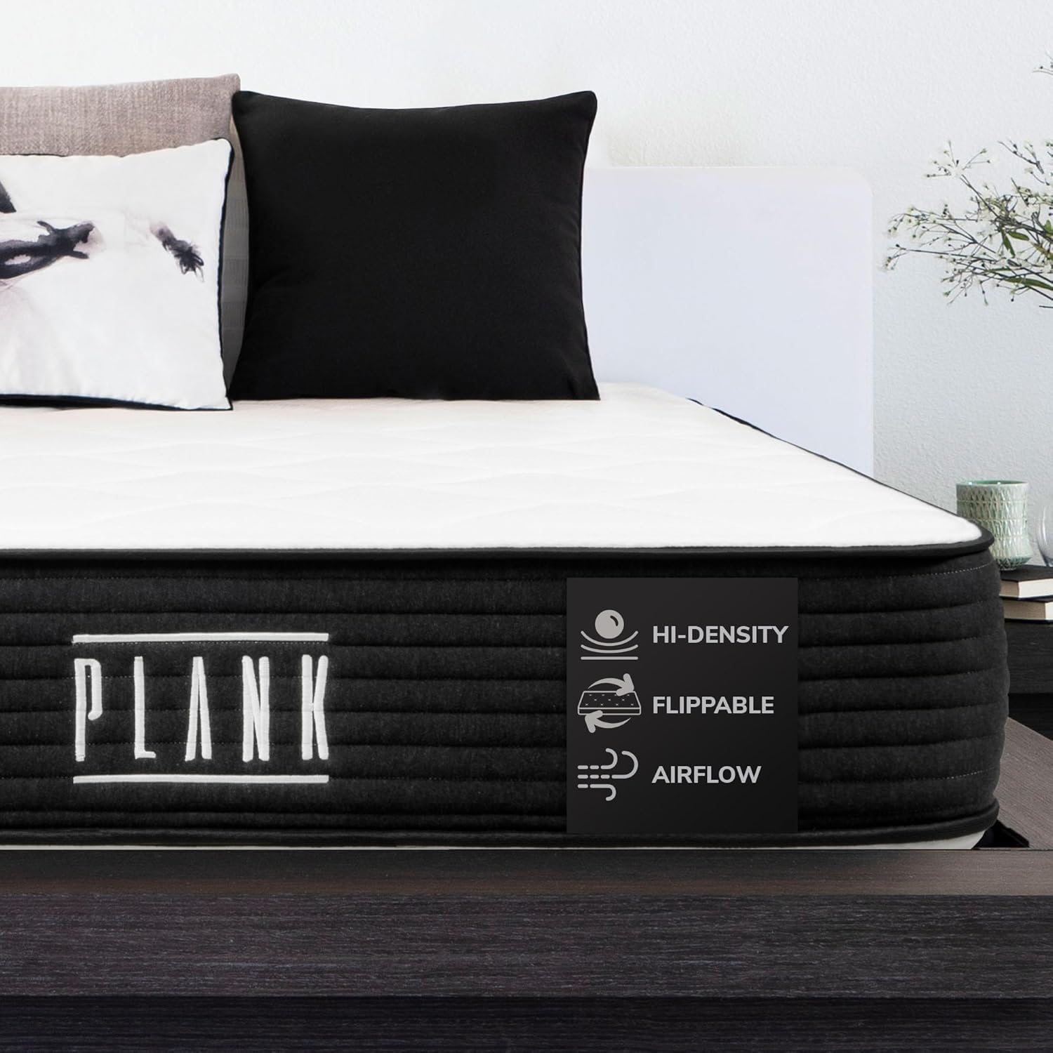 Brooklyn Bedding Brooklyn Bedding Plank 11-Inch Two-Sided Firm Mattress