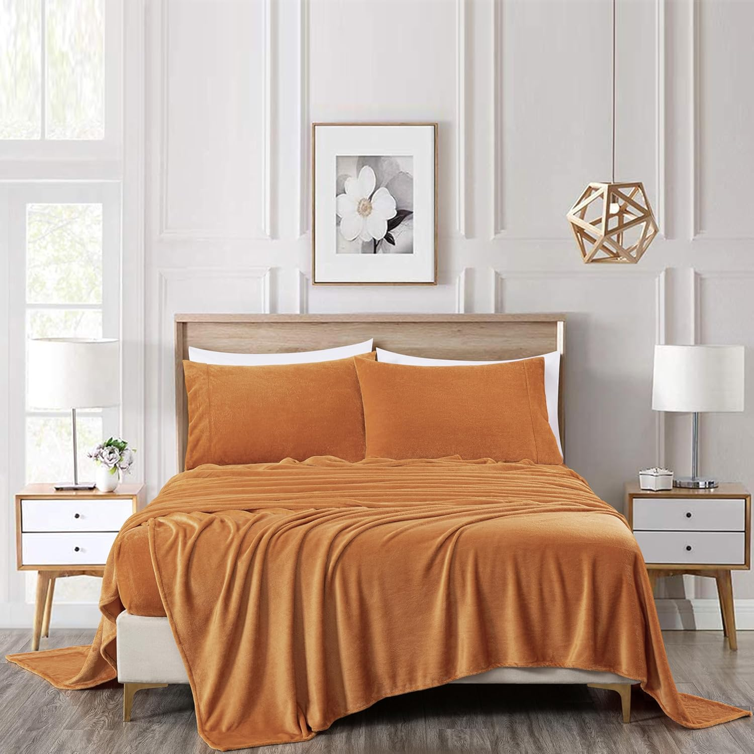 Microplush Fleece Bed Sheet Set