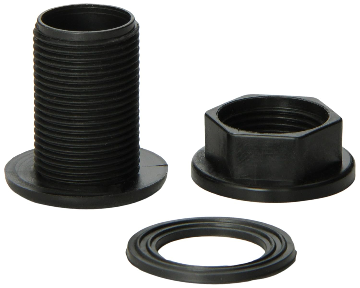 Lifegard Aquatics Standard Threaded Bulkhead - 1/2"