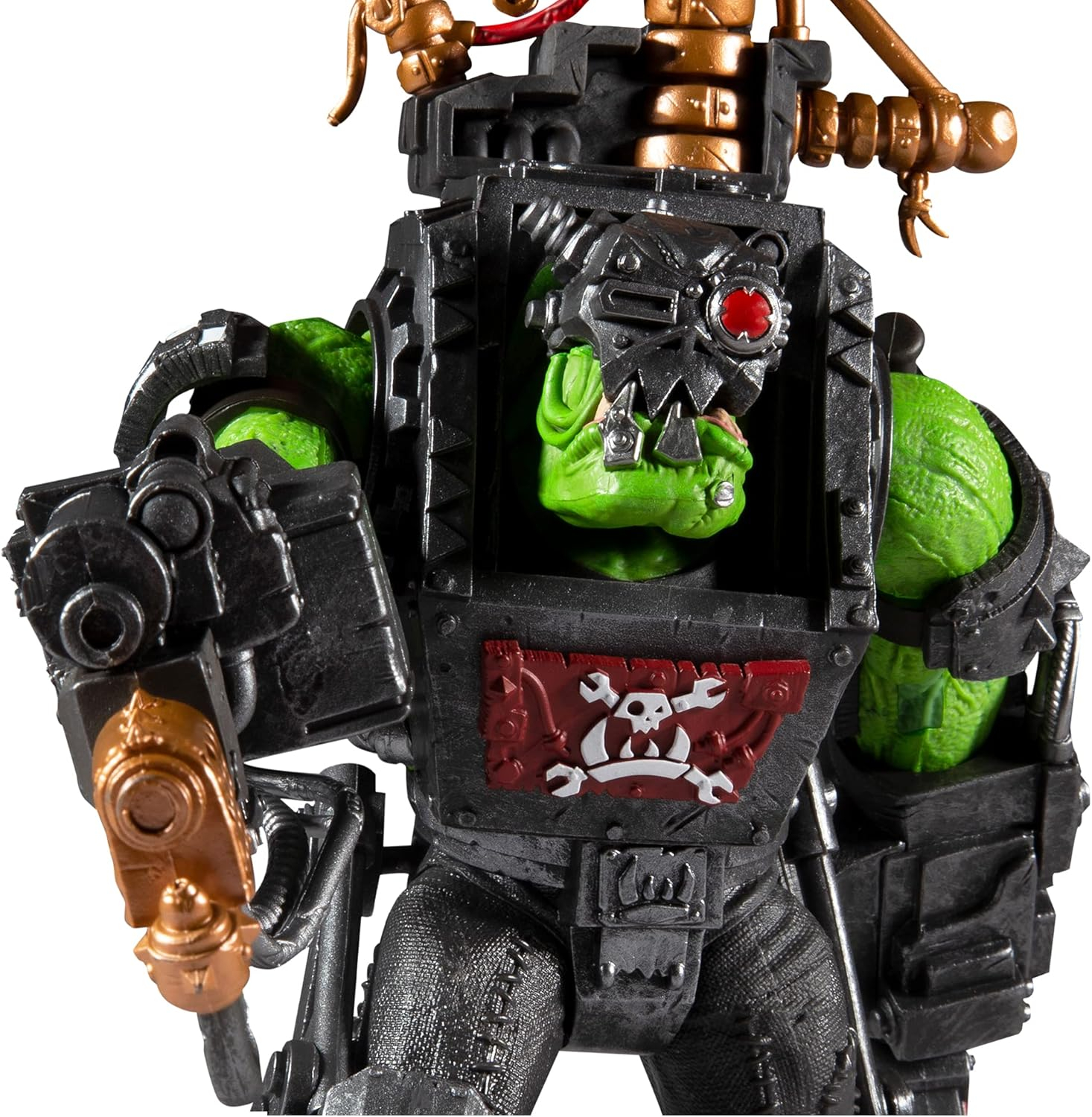 McFarlane Toys Warhammer 40k Ork Big Mek Megafig - 7 in Scale Collectible Action Figure