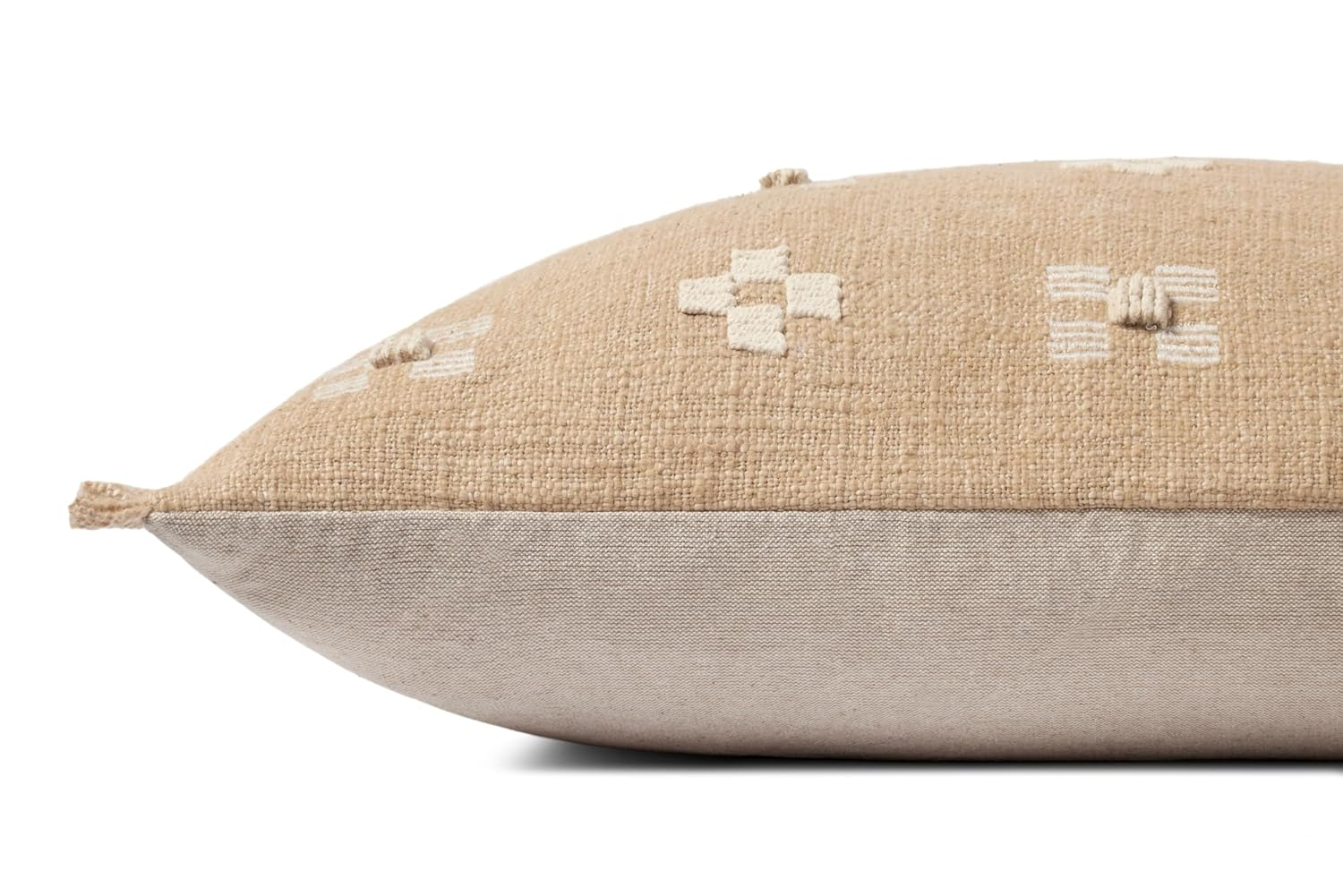 Loloi PLL0122 Natural 13'' x 21'' Cover Only Pillow
