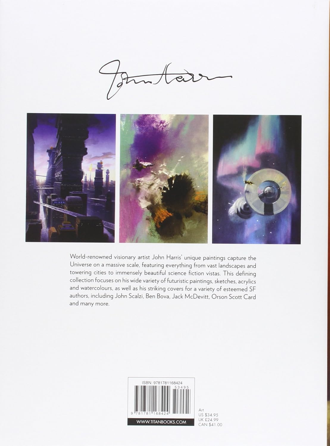 The Art of John Harris: Beyond the Horizon - (Hardcover)