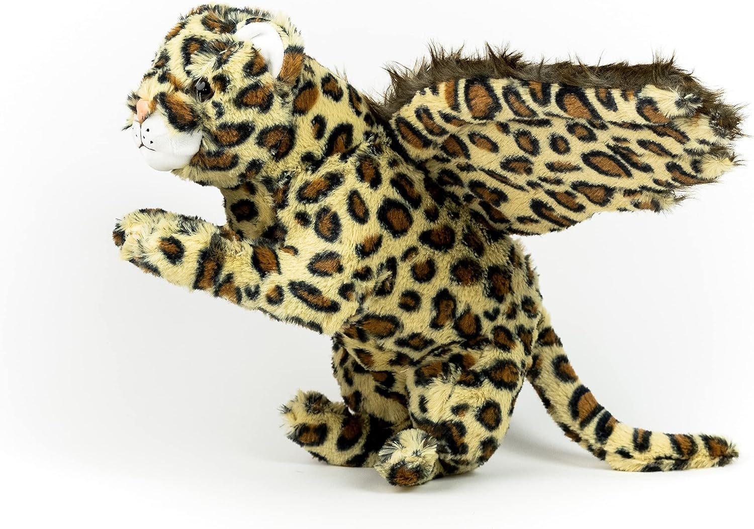 Randimals Leopard Plush Stuffed Toy Eagle Wings 15”, Soft & Huggable, Premium Quality Hybrid Animal Friend Encourages Adventure & Imagination