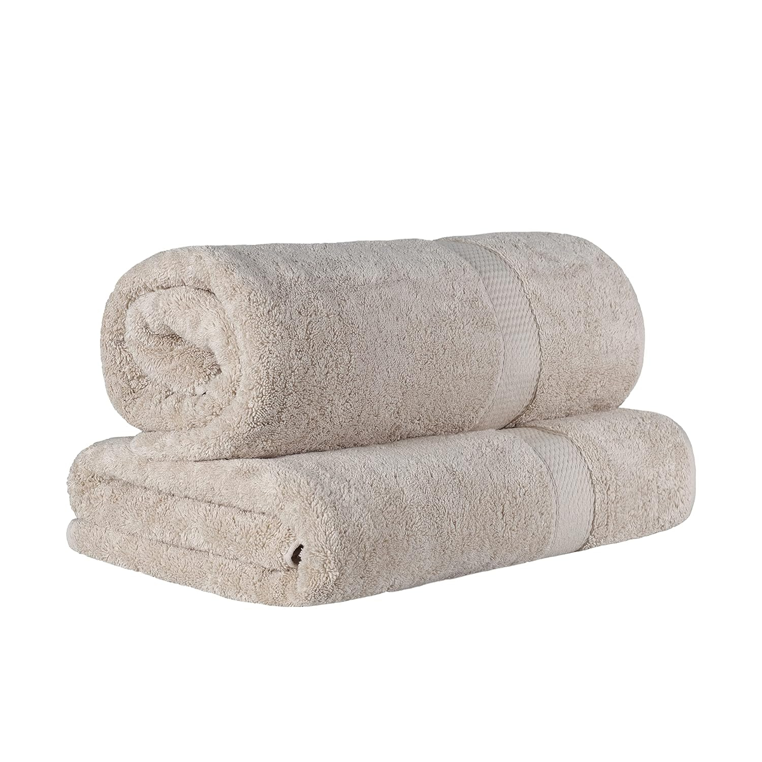 Ultra Soft Stone Egyptian Cotton 8-Piece Towel Set