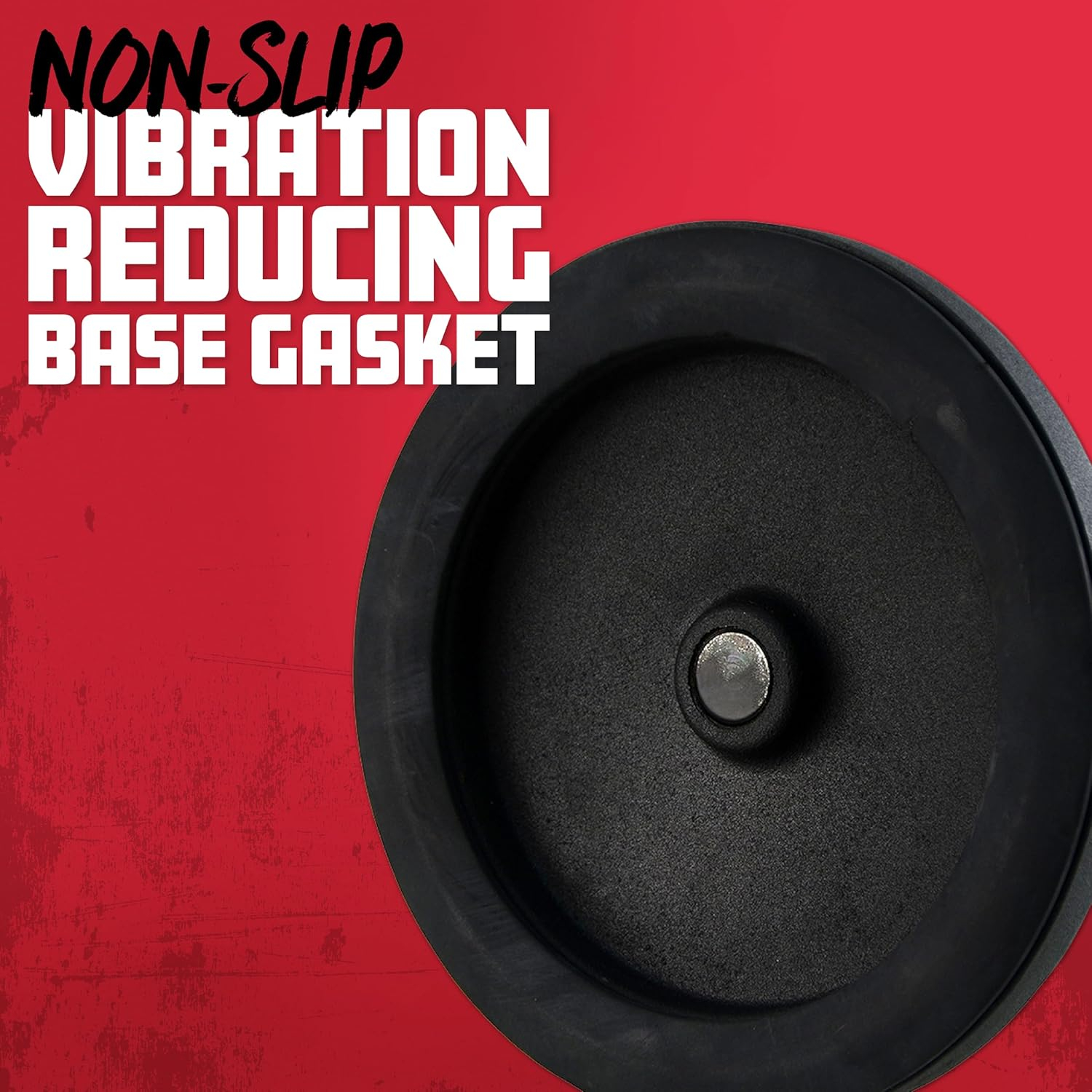 Black Steel Desktop Microphone Stand with Round Base