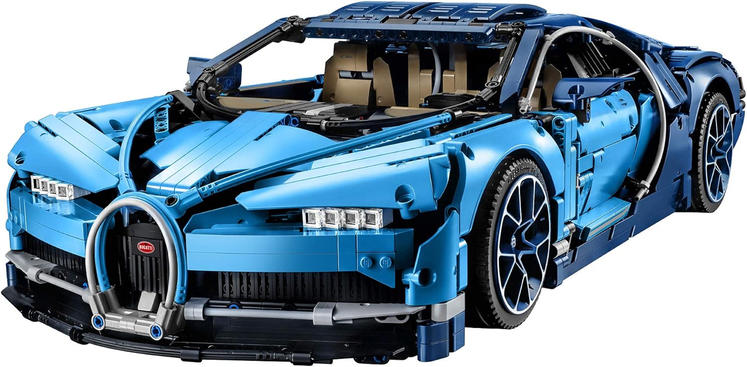 LEGO Technic Blue Bugatti Chiron 1:8 Scale Model Car