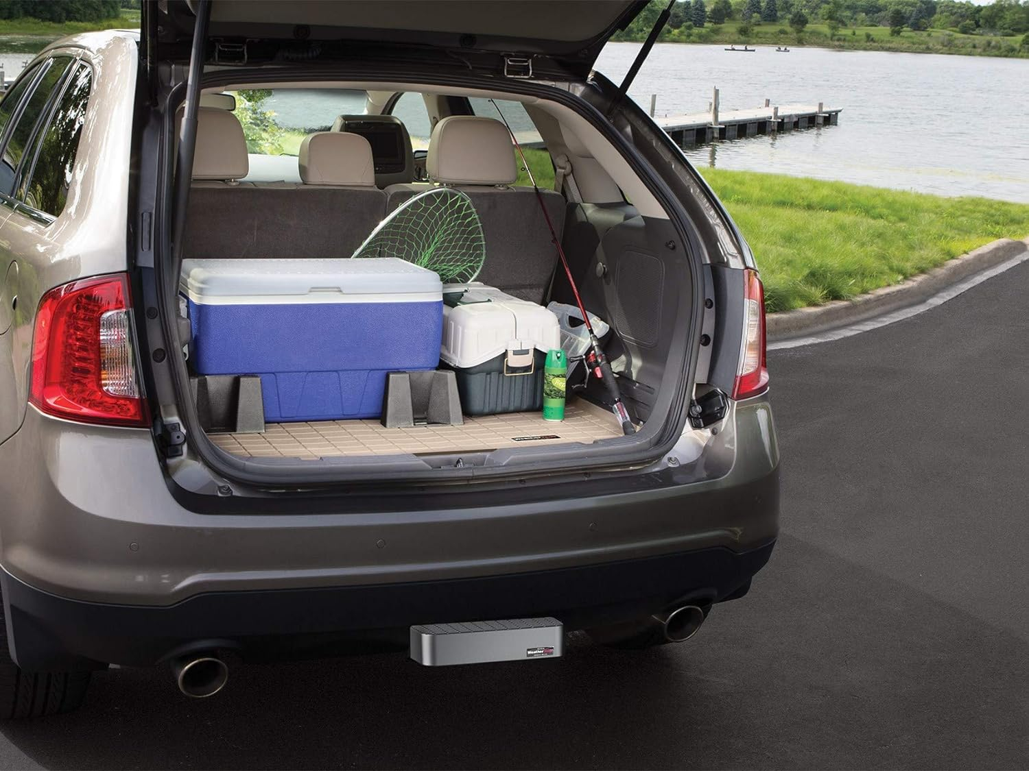 WeatherTech Cargo Trunk Liner compatible with 2022-2025 Mazda CX-5 - Lower Cargo Area, Black