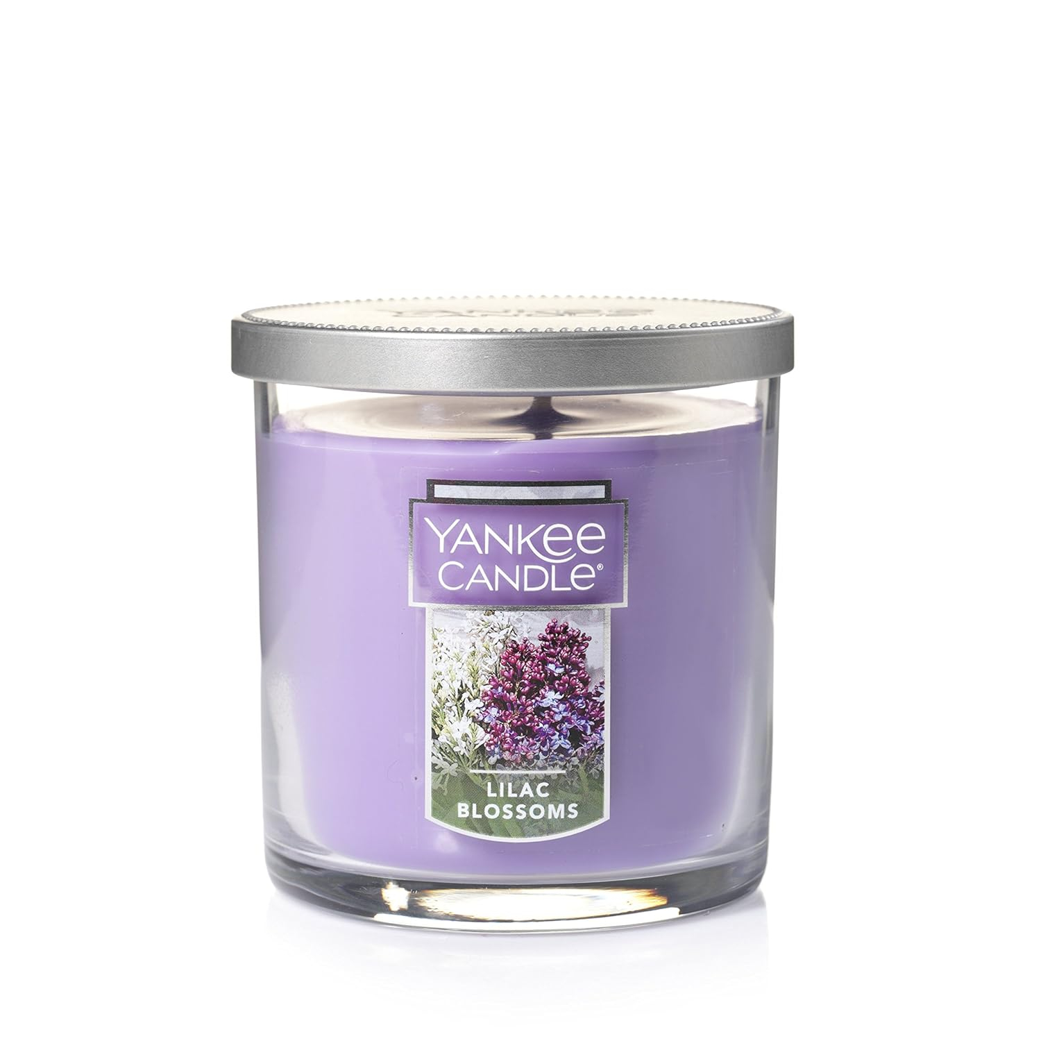 Yankee Candle Vela Vaso Pequeña Flores Lilas