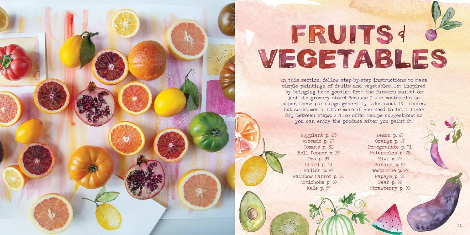 The Watercolor Feast - by  Erin Gleeson (Hardcover)