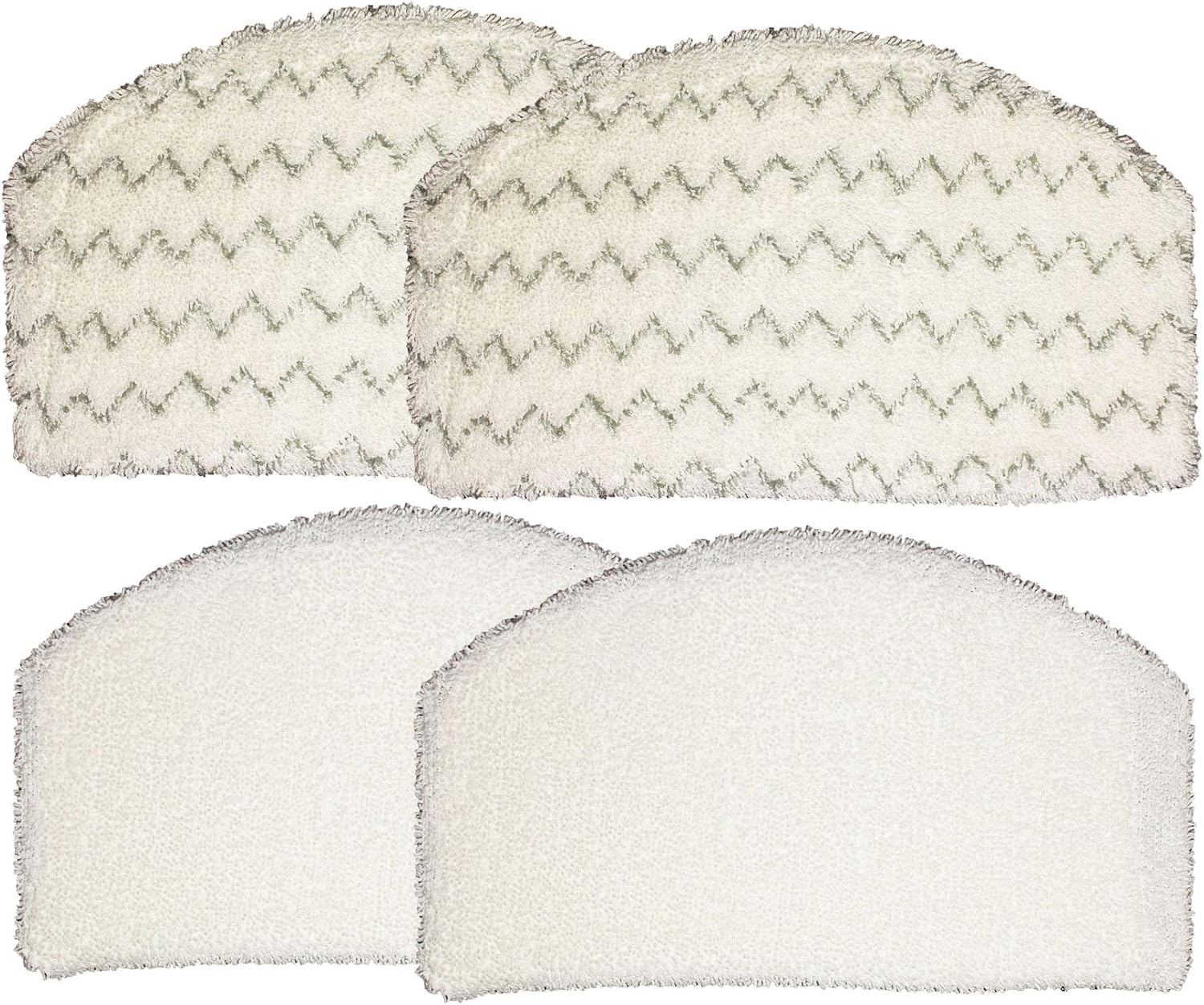 Detetap Steam Mop Replacement Pads Compatible with Bissell Powerfresh Steam Mop 1940 1806 1440 1544 Series, Model 19402 19404 19408 2685A 2075A 1940A 1940Q 1940T 1940W, Steam Mop Pads Refills,4 Pack