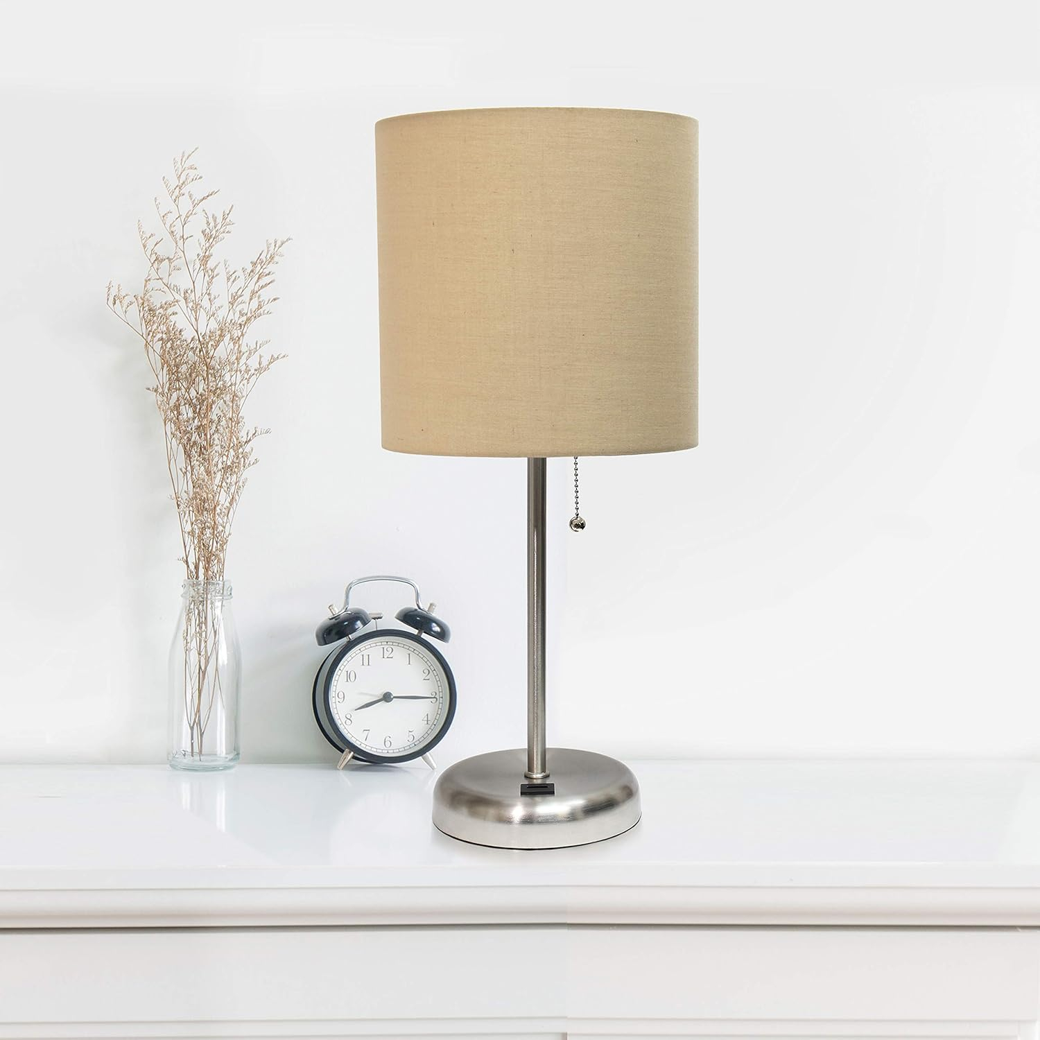 Simple Designs 19.5" Stick Table Desk Lamp