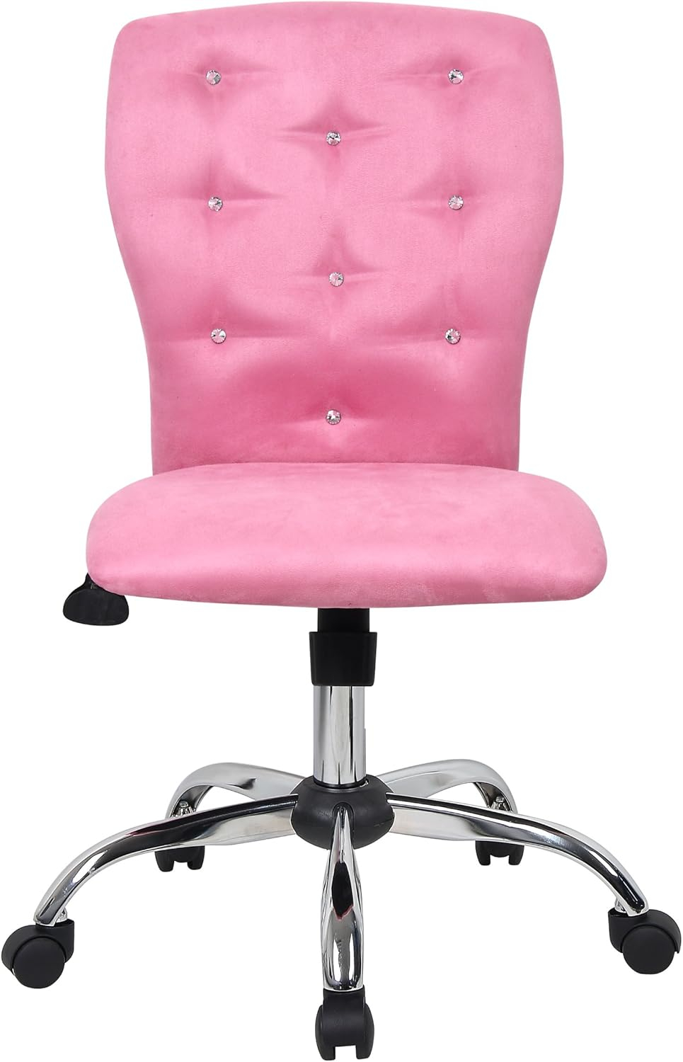Boss Office Products Tiffany Modern Office Chair in Pink