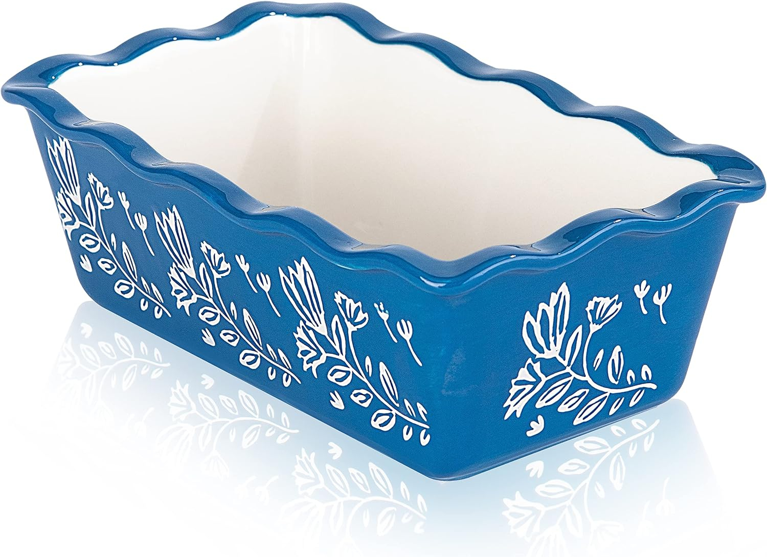 Wisenvoy Porcelain and Ceramic Bread Loaf Pan