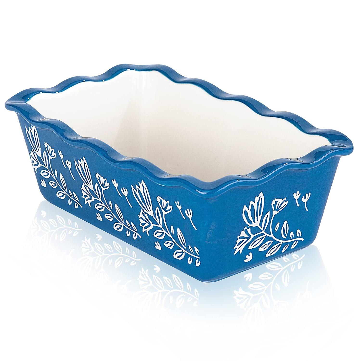 Wisenvoy Porcelain and Ceramic Bread Loaf Pan