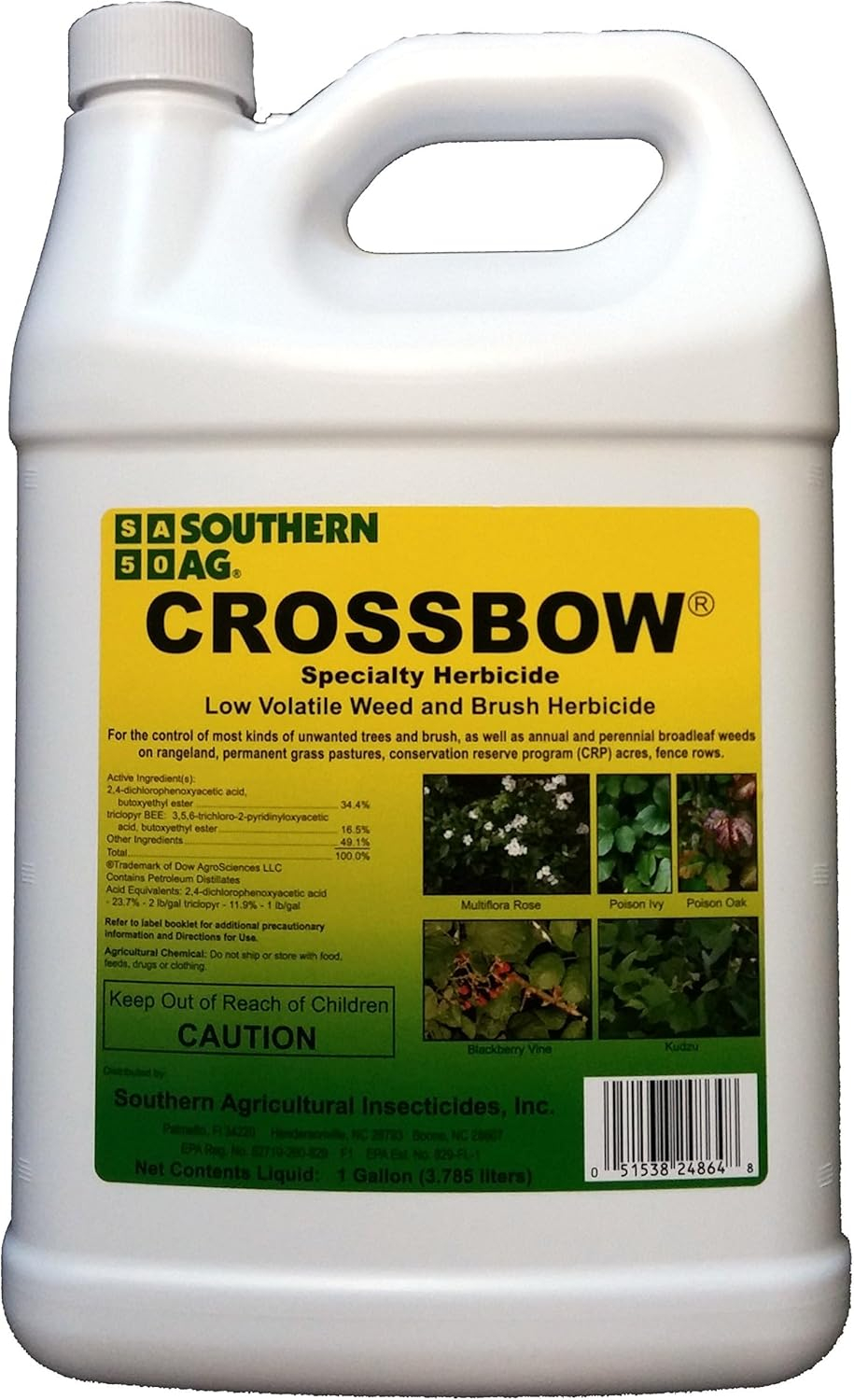 Crossbow Specialty Herbicide - 128 fl oz Jug by Southern Ag