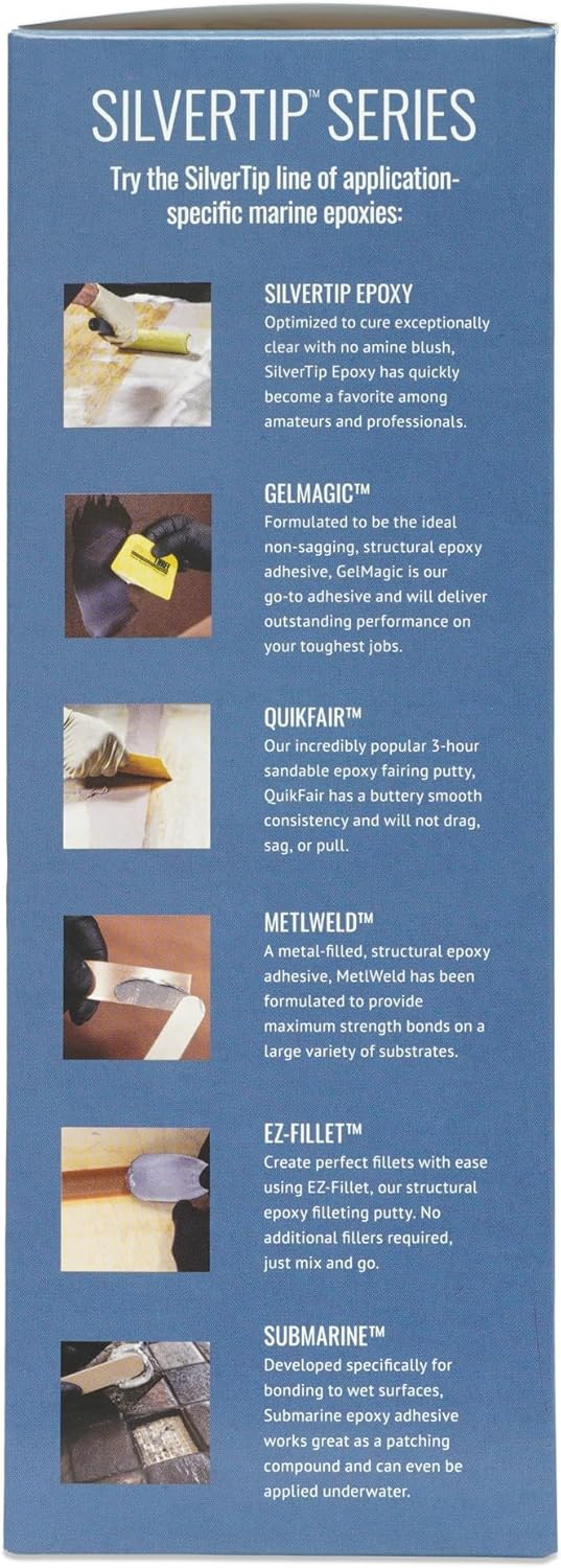 SB-112 Clear UV-Resistant Epoxy Tie Coat Kit, 1.5 Quart