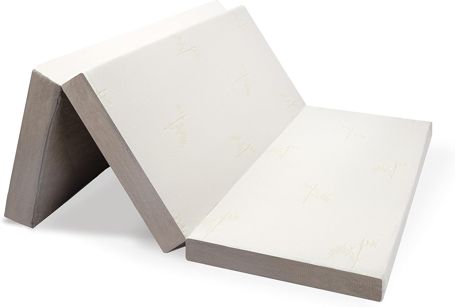 Full Size Tri-Fold Mattress with Ultra Soft Bamboo Cover