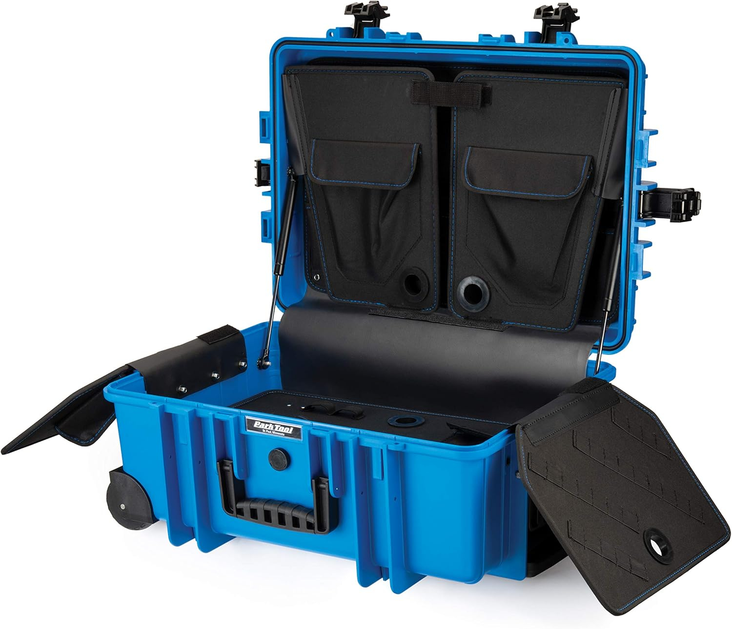Park Tool BX-3 Rolling Big Blue Box for Bicycle Service Tools Extendable Handle
