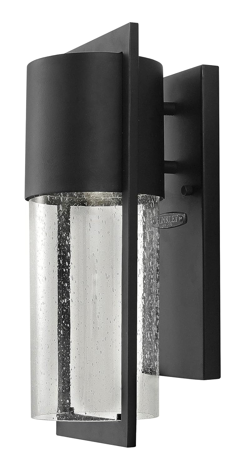 Hinkley Shelter 15 1/2" High Black Outdoor Wall Light