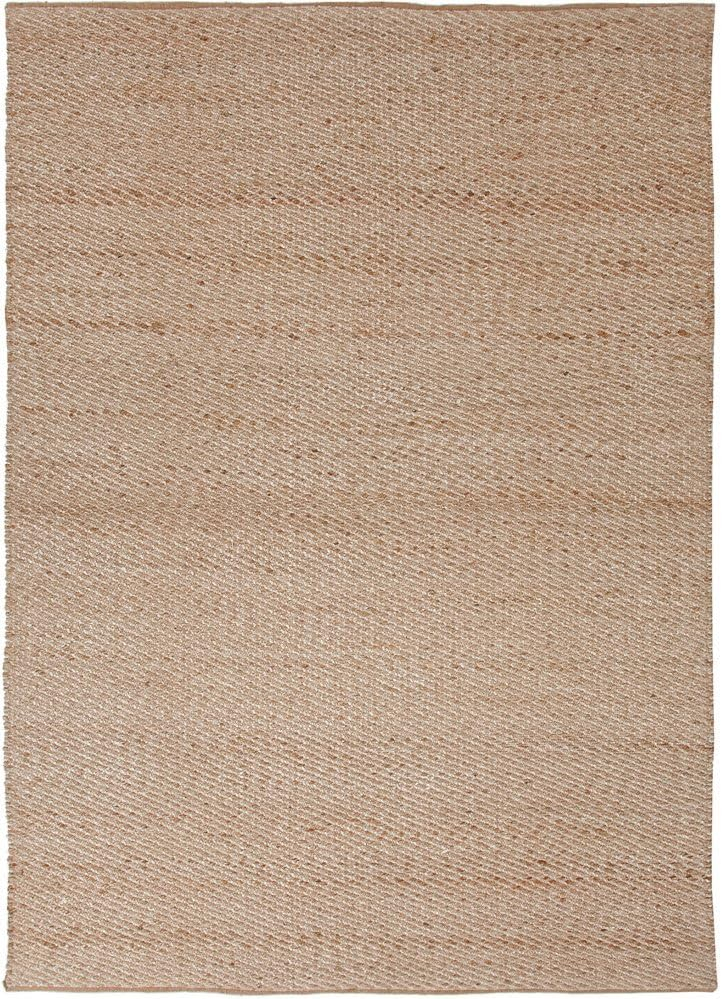 Jaipur Living Jute 2x4 Area Rug, Solid, Beige/White