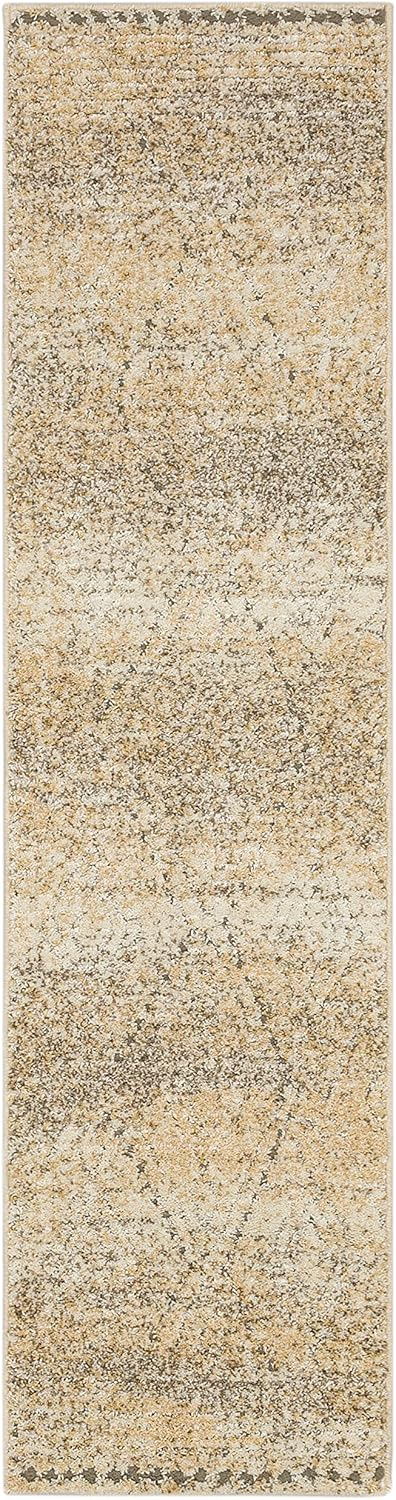 Mohawk Home Vado Geometric Woven Indoor Runner Rug, Tan, 2' x 6'