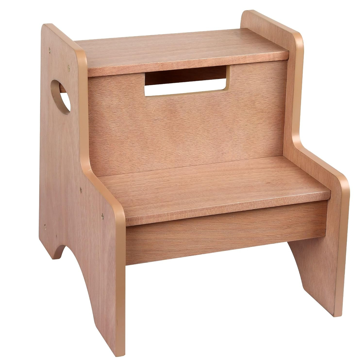 Classic Oak MDF 2-Step Stool