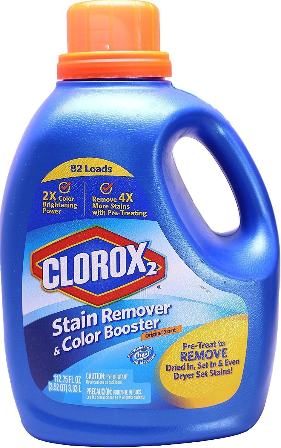 Clorox 2 Stain Fighter & Color Booster - Original Scent, 112.75 FL OZ