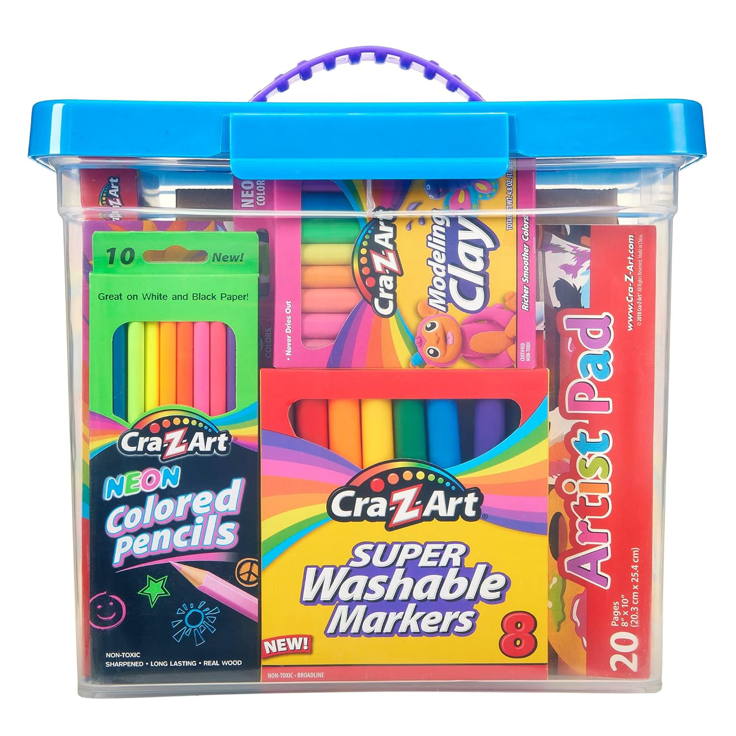 Cra-Z-Art Ultimate Extravaganza Multicolor Drawing Set, Beginner, Child Ages 4 and up