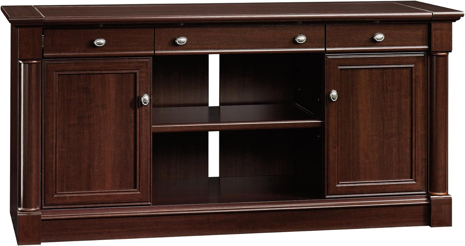 Sauder Palladia Credenza, Select Cherry Finish