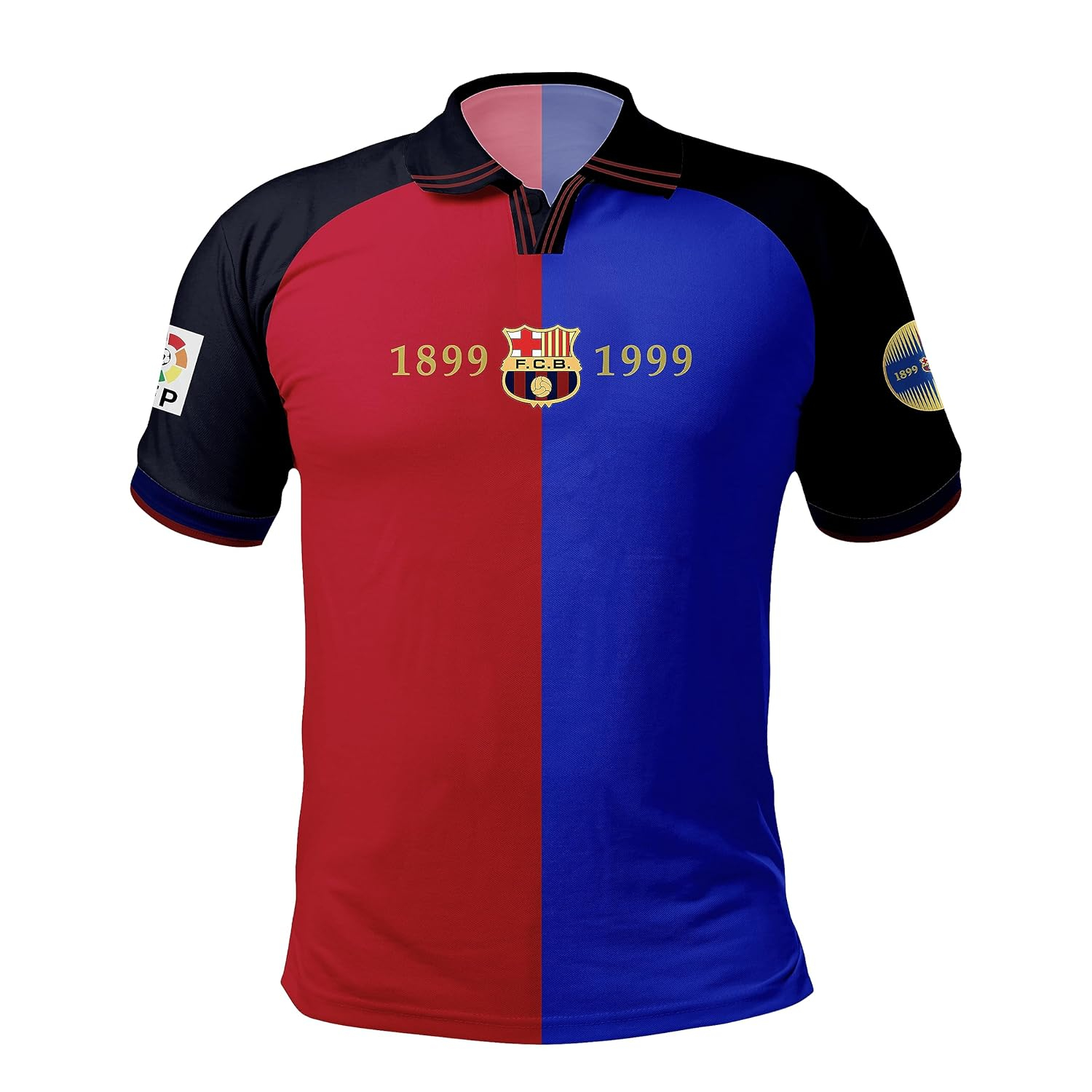 PAP Barcelona 1999 Retro Jersey - Men's FC Barcelona Retro Soccer Jersey