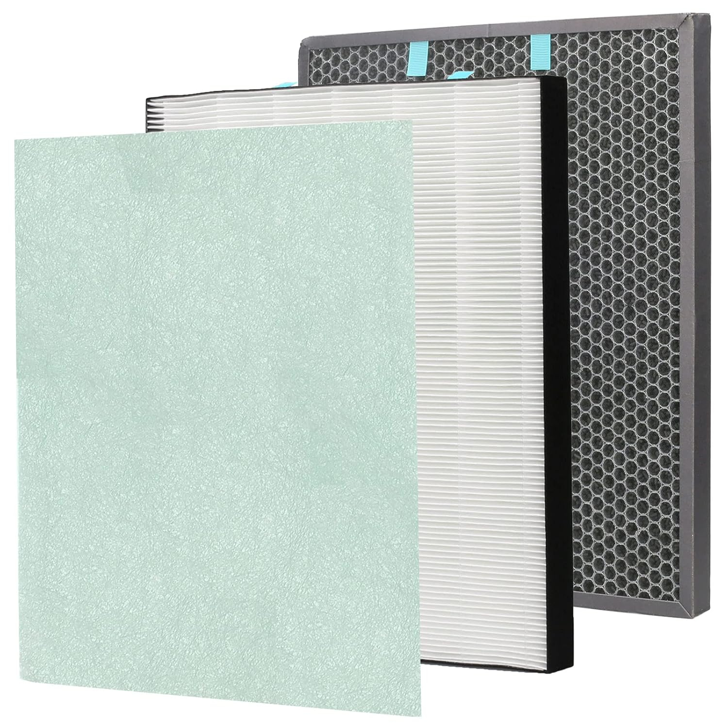 Replacement 400 Filter for Bissell Air400-2521 Pre, 2520 Active Carbon Filter, Compared to Part 2521, 2520