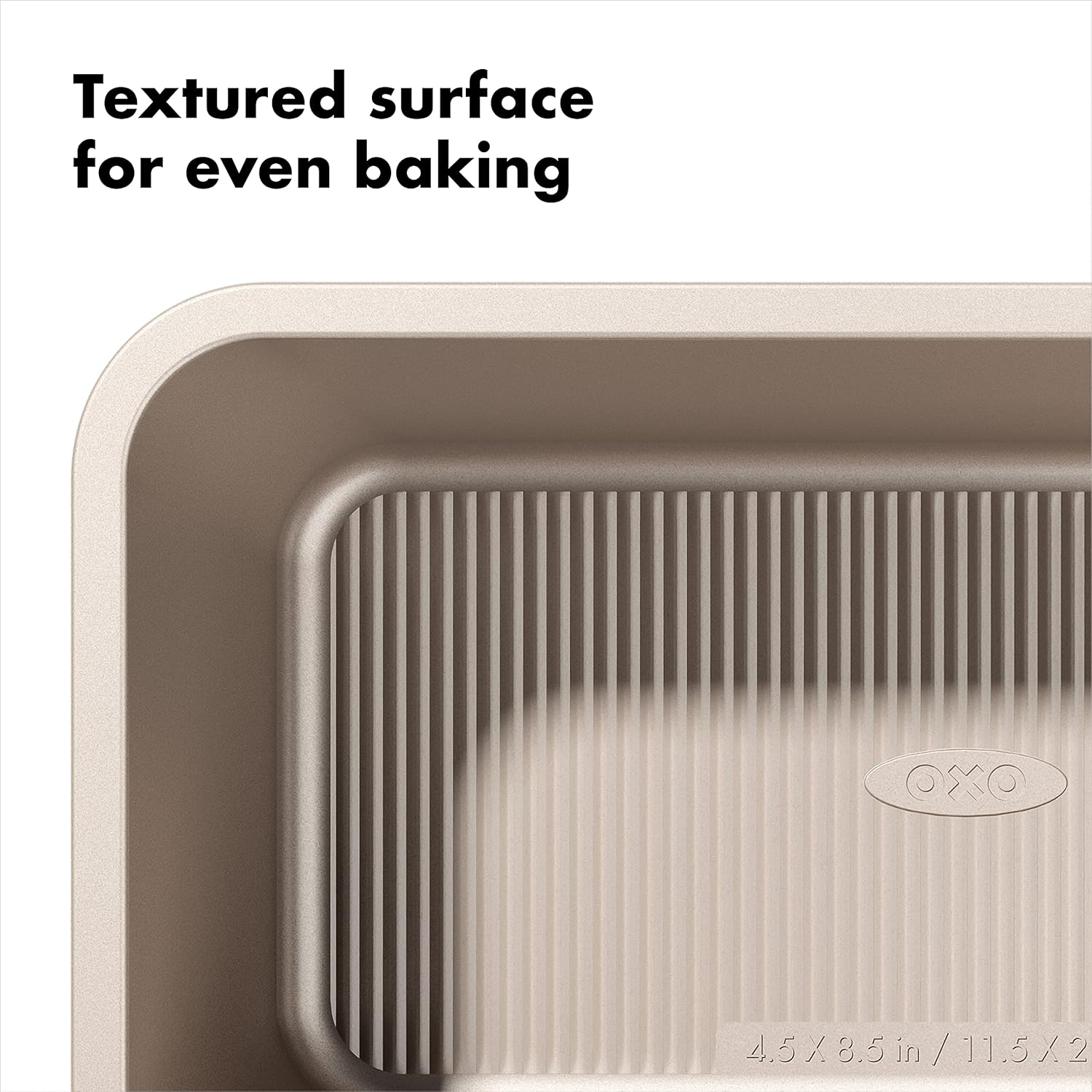 Golden Aluminum Non-Stick 1 lb Loaf Pan