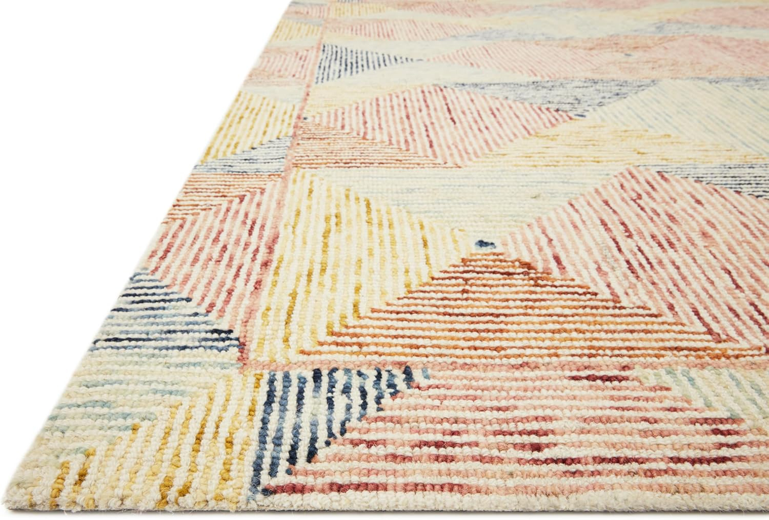Loloi Spectrum Ivory / Multi 2'-0" x 5'-0" Area Rug