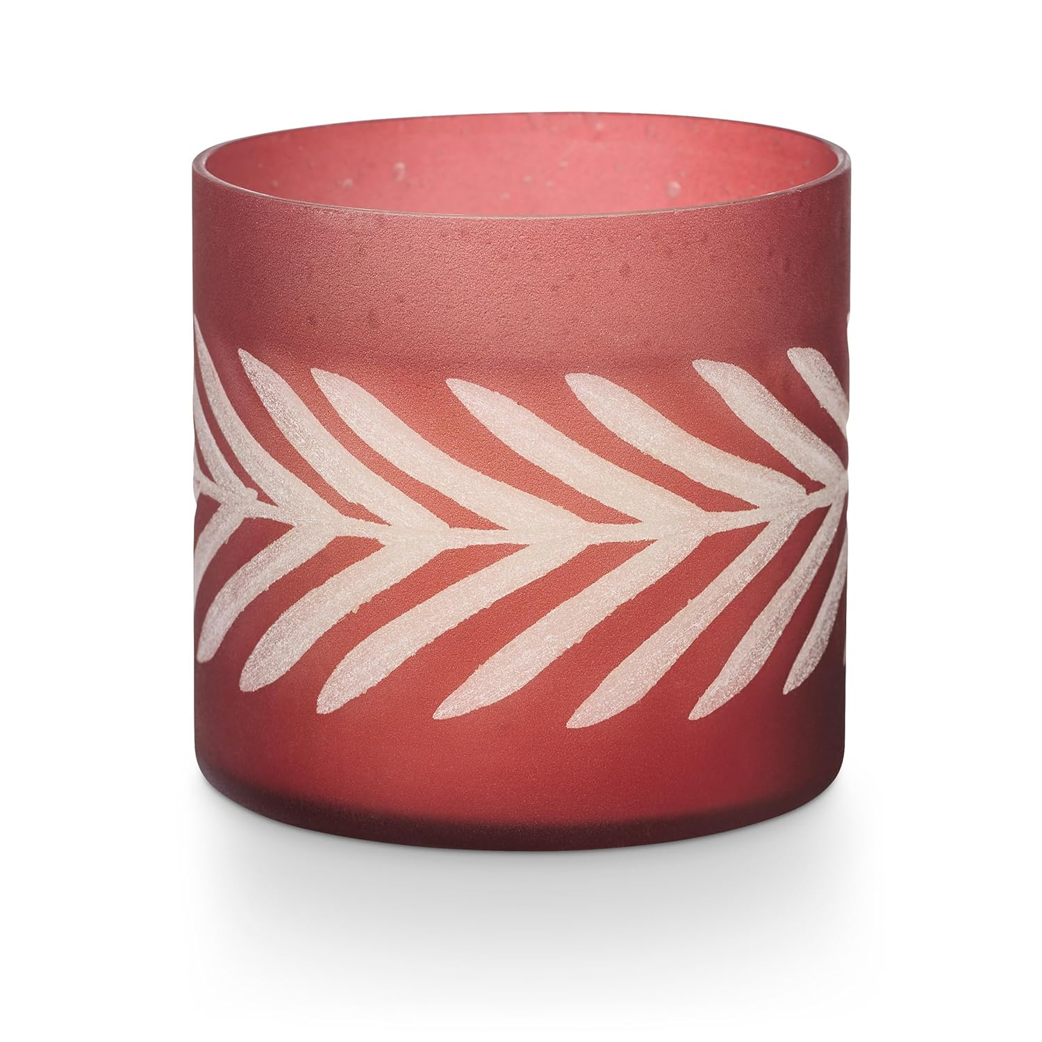 Cardamom Pomander Frosted Glass Fall Scented Candle