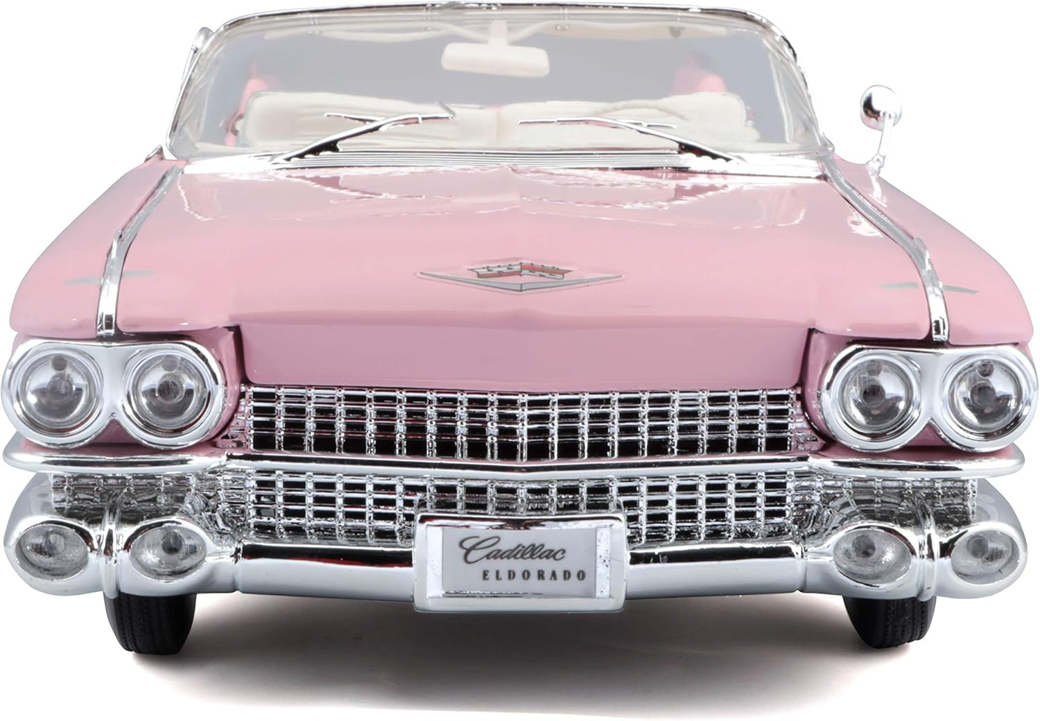 Maisto Cadillac Eldorado Biarritz Convertible Pink 1/18 Diecast (36813)