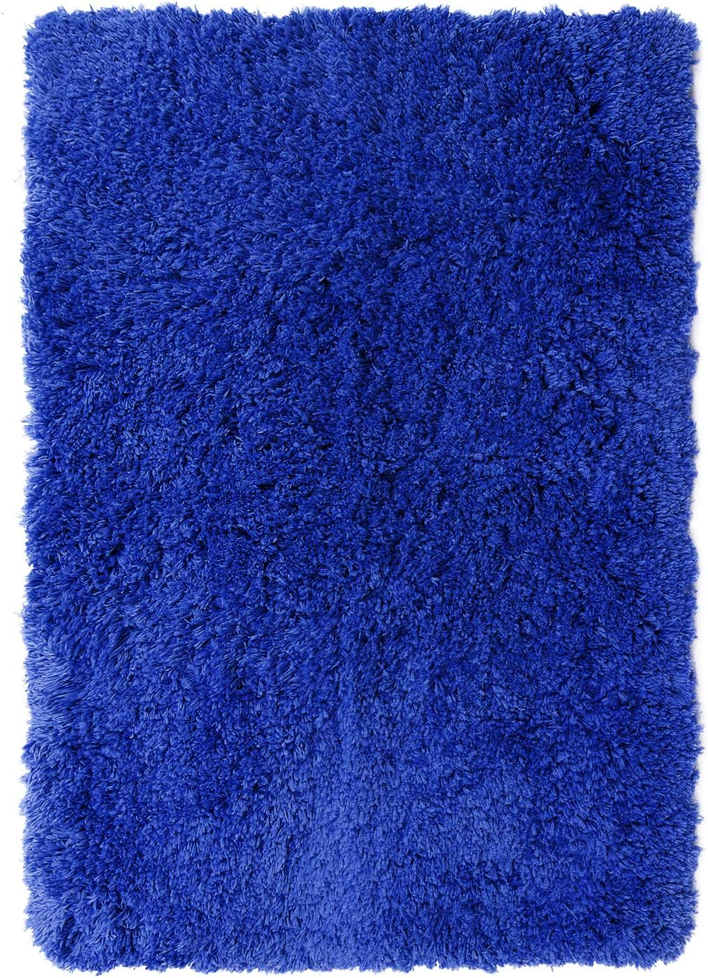 Clara Clark Set of 3 Absorbent Bath Mat Non-Slip Backing Rubber Bathroom Rugs, Large, 20x32, Royal Blue