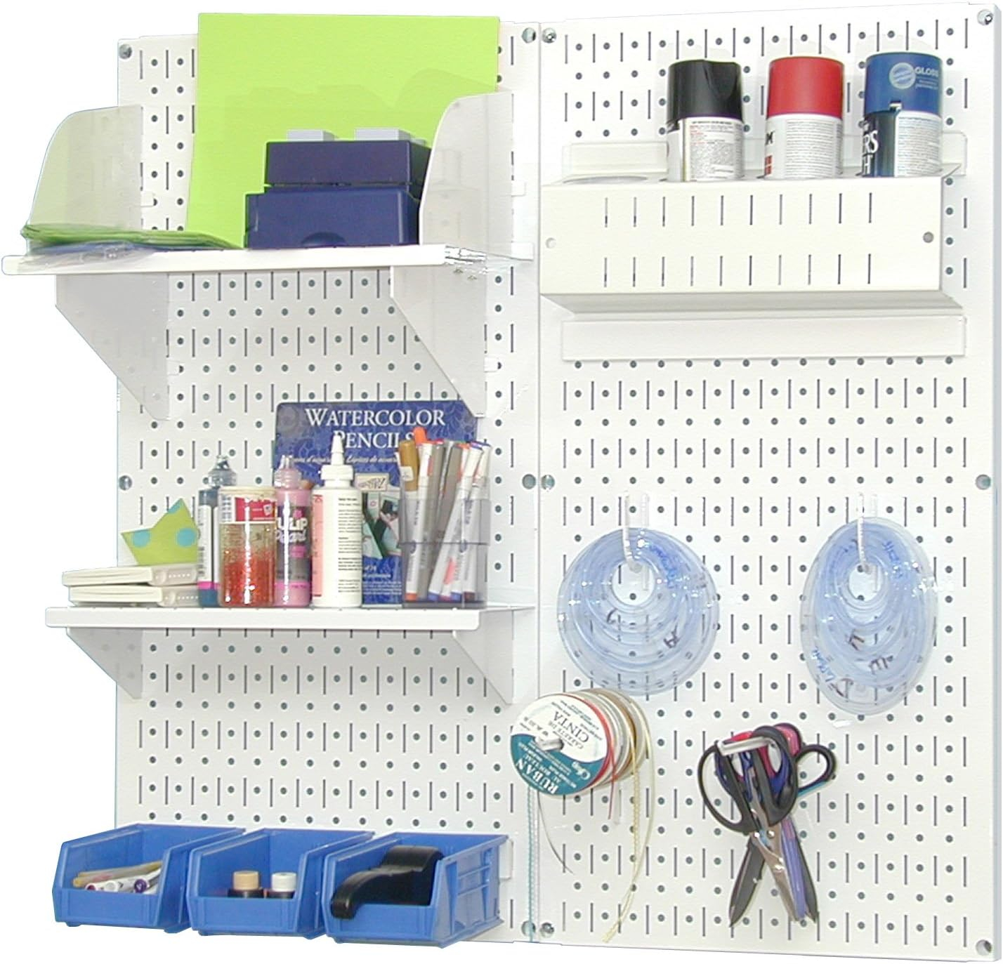 Hobby Craft Pegboard Organizer Storage Kit