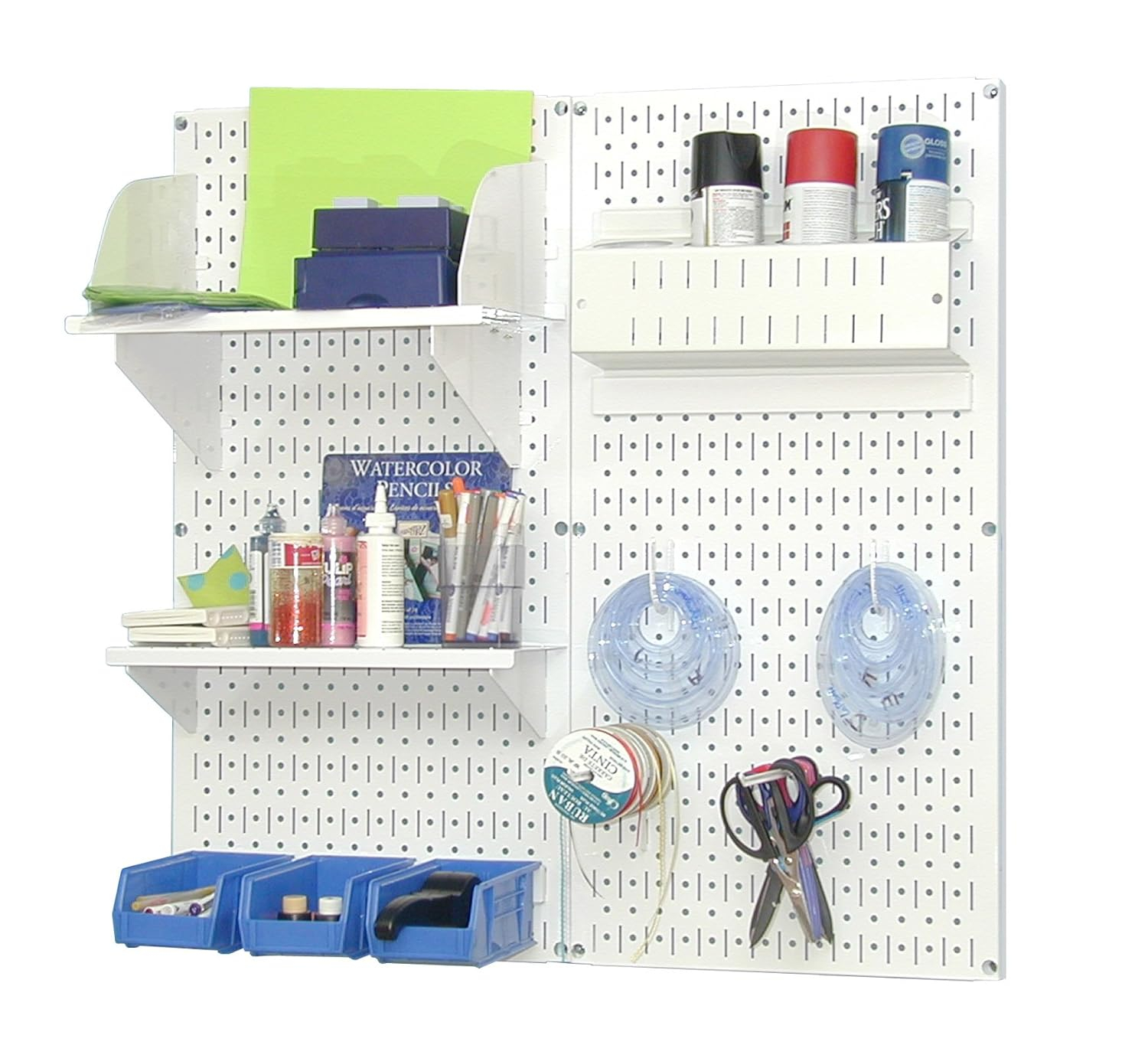 Hobby Craft Pegboard Organizer Storage Kit