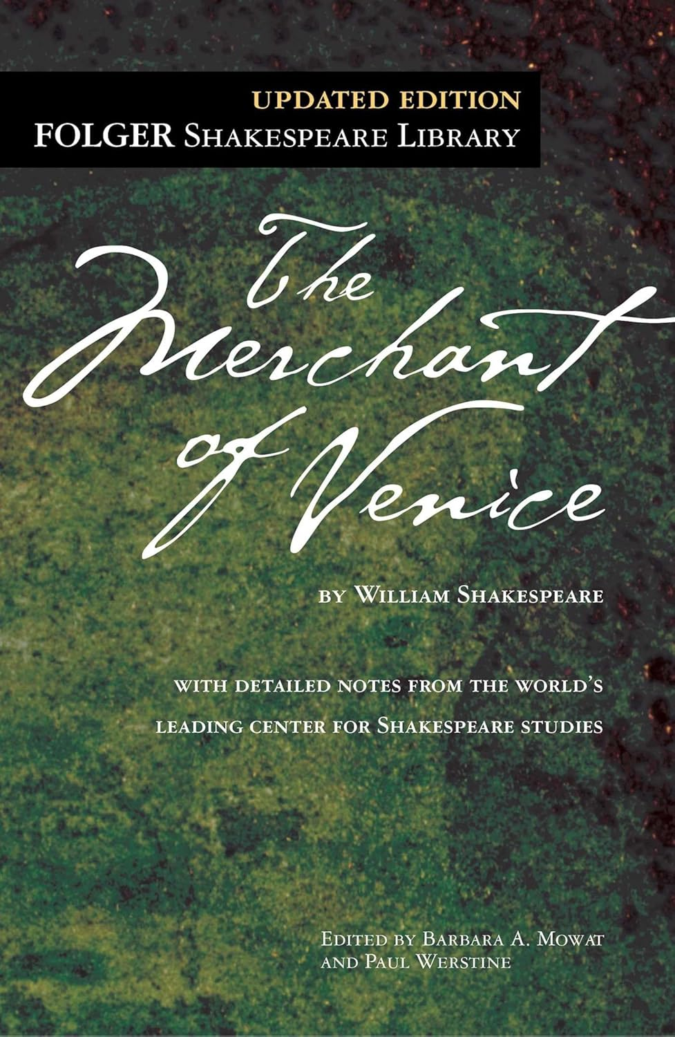 The Merchant of Venice - (Folger Shakespeare Library) by  William Shakespeare (Paperback)
